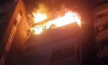   وفاة شخصين في حريق عقار بمدينة نصر
