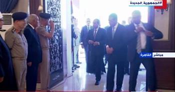   الرئيس السيسي يصل مقر احتفال الأوقاف بذكرى المولد النبوى الشريف