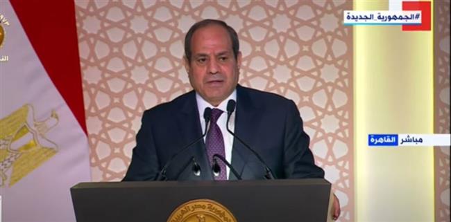 السيسي: لدينا ثقة في الله مهما كانت الظروف صعبة