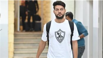 أوسوريو  يحفز مصطفي شلبي خلال مران الفريق ويطالبه بالتركيز