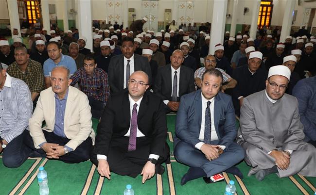 محافظ بني سويف يشهد احتفال الأوقاف بذكرى المولد النبوي الشريف