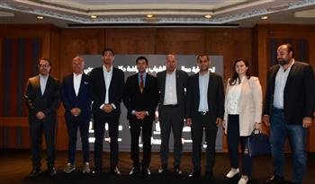 وزير الرياضة يشهد وقائع المؤتمر الصحفي للإعلان عن تفاصيل ماراثون الرمال الدولي 