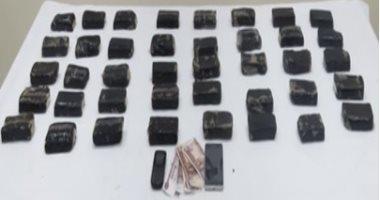 قبل ترويجها.. ضبط عاطل بحوزته 200 طربة حشيش بالبحيرة