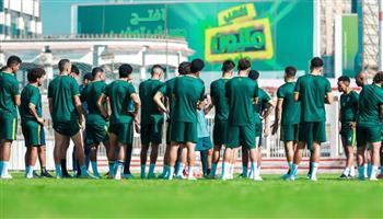 تدريبات خططية للاعبي الزمالك في مران اليوم 