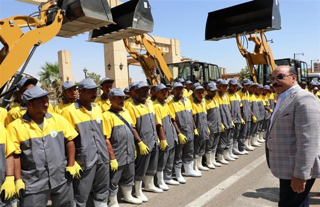 محافظ أسوان: ندعم دائما منظومة النظافة الجديدة بكافة السيارات والمعدات