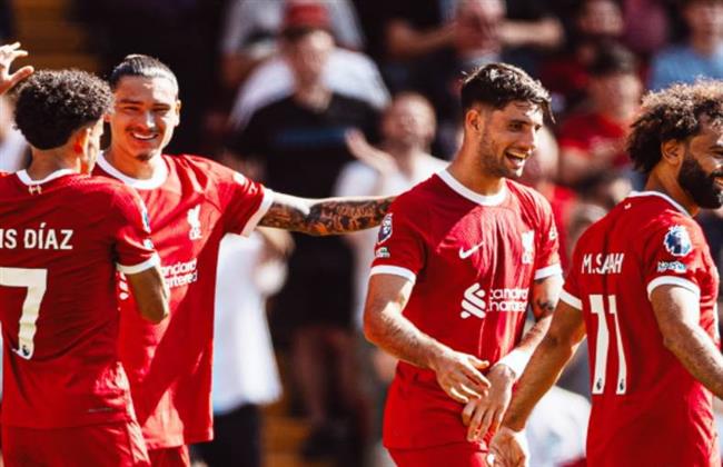 الدوري الإنجليزي.. تفوق ليفربول على استون فيلا في الشوط الأول