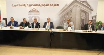   "غرفة الإسكندرية" تستقبل رئيس الإدارة المركزية بهيئة الرقابة على الصادرات والواردات