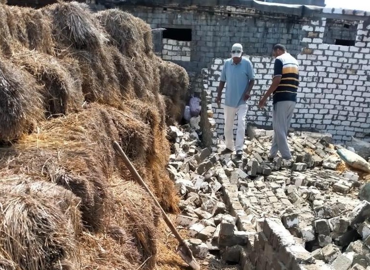 محافظ كفر الشيخ: إزالة 3 حالات تعدي بدسوق وتحرير محاضر للمخالفين بالحامول