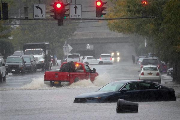إعلان حالة الطوارئ في نيويورك بسبب هطول أمطار غزيرة