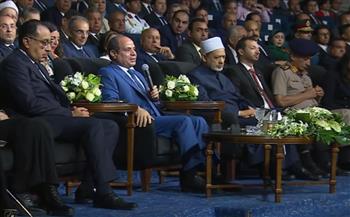   الرئيس السيسي: جزء كبير من العمل الذي قمنا به كان هدفه استعادة الثقة لدى المصريين