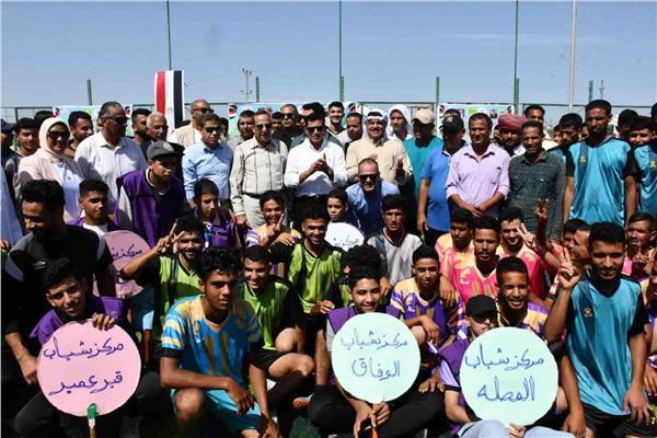 وزير الرياضة يطلق فعاليات كأس الجمهورية الجديدة لكرة القدم