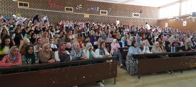 انتظام المحاضرات بكليات جامعة سوهاج باليوم الأول بالعام الدراسي الجديد