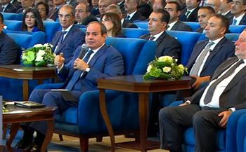   السيسي: لم نغامر بمصر والمصريين في مغامرة واحدة .. التنمية والإصلاح ليست مغامرة