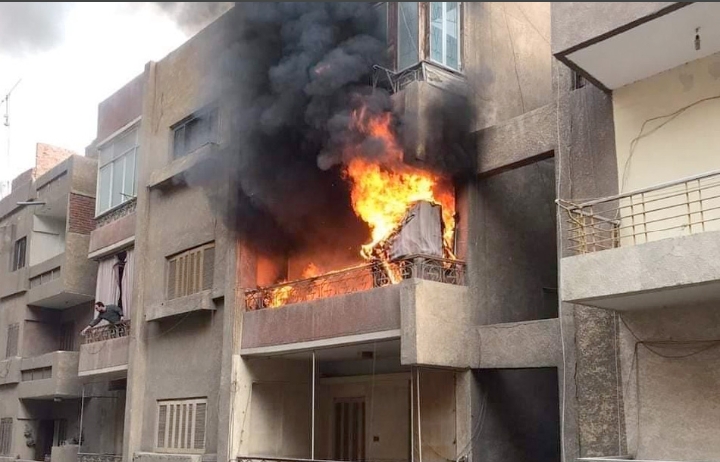 السيطرة على حريق شقة سكنية فى الهرم