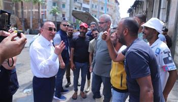 محافظ الإسكندرية يحسم الجدل حول تطوير حلقة "السمك"