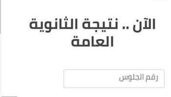 برقم الجلوس.. رابط نتيجة الدور الثاني للثانوية العامة 