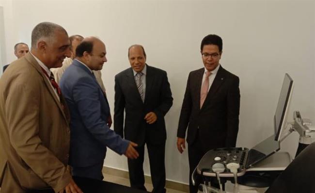 رئيس جامعة بنها يتفقد كلية التربية الرياضية وبعض المراكز بكفر سعد