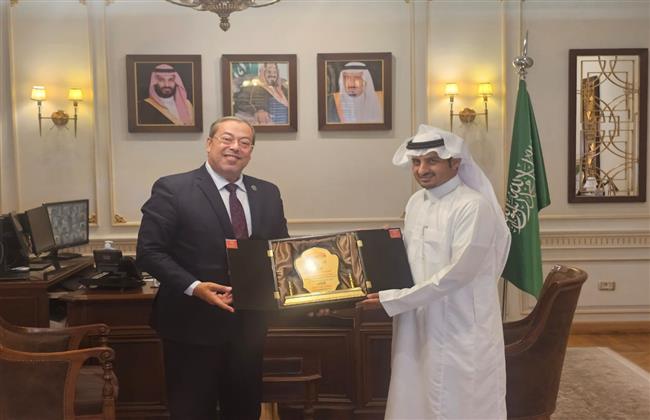القنصل السعودي يستقبل النائب إيهاب أبو كليلة