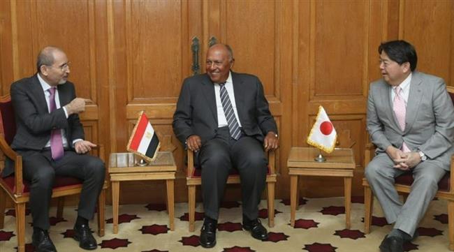انعقاد الاجتماع الأول لآلية المشاورات الثلاثية على المستوى الوزاري بين مصر والأردن واليابان