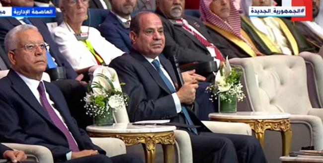 السيسي: موارد مصر ليست كبيرة واستطاعت أن تتعايش مع الزيادة السكانية