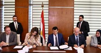 وزير الرياضة يشهد توقيع بروتوكول تعاون مع التحالف الوطني للعمل الأهلي 