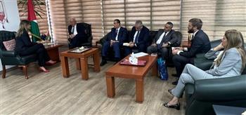   «المالكي» يبحث مع القائم بأعمال وزير الخارجية الليبي مستجدات الأوضاع في فلسطين 