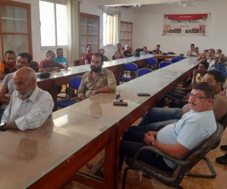 وزارة العمل: ندوة للتوعية بالسلامة والصحة المهنية فى قطاع البترول بالوادى الجديد 