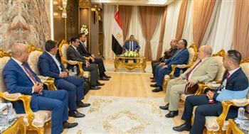 وزير الإنتاج الحربي يستقبل مسؤول شركة الخليج للمصاعد الكهربائية