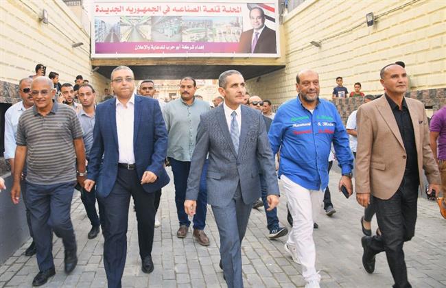 محافظ الغربية يفتتح النفق السفلي بالمحلة بعد الإنتهاء من تطويره