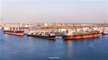   تداول 12 سفينة حاويات وبضائع عامة بميناء دمياط