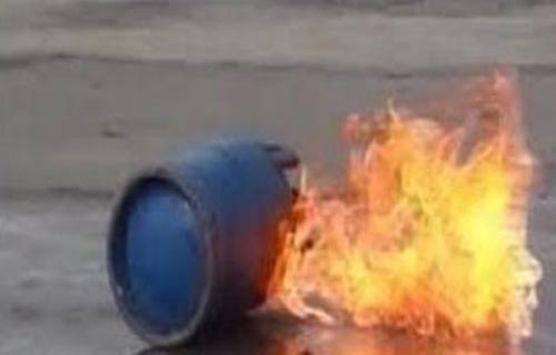إصابة شخص في انفجار اسطوانة بوتاجاز داخل منزل في المنيب