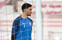 تعرف على سبب عدم مشاركة محمد عواد في ودية الزمالك أمام السكة الحديد