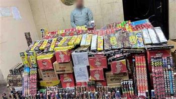    سقوط عاطل يتاجر في الألعاب النارية بالإسكندرية