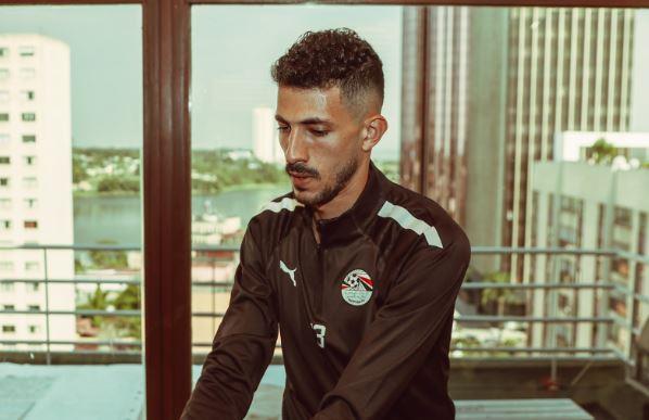 تدريبات بدنية في الجيم للاعبي منتخب مصر قبل بداية المران.. صور