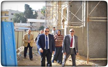   رئيس جامعة الإسكندرية يتفقد الأعمال الإنشائية لمبنى الحاسبات بقيمة 400 مليون جنيه
