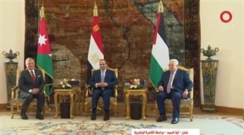 "القاهرة الإخبارية": التهجير من أول الملفات المطروحة بقمة العقبة