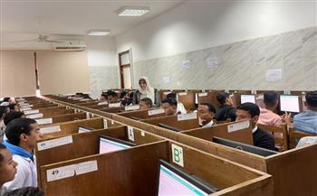 تواصل امتحانات جامعة جنوب الوادي الأهلية في برامج العلاج الطبيعي و الحاسبات 