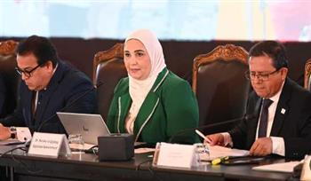 "القباج" تفتتح فعاليات الهلال الأحمر المصري تحت عنوان "النداء الإنساني الدولي لدعم غزة"