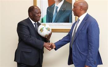   موتسيبي يلتقي رئيس كوت ديفوار استعدادا لمنافسات أمم إفريقيا
