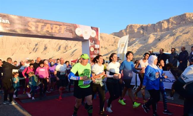انطلاق رحلة طواف إفريقيا من أمام أهرامات الجيزة و ماراثون مصر الدولي بـ الأقصر