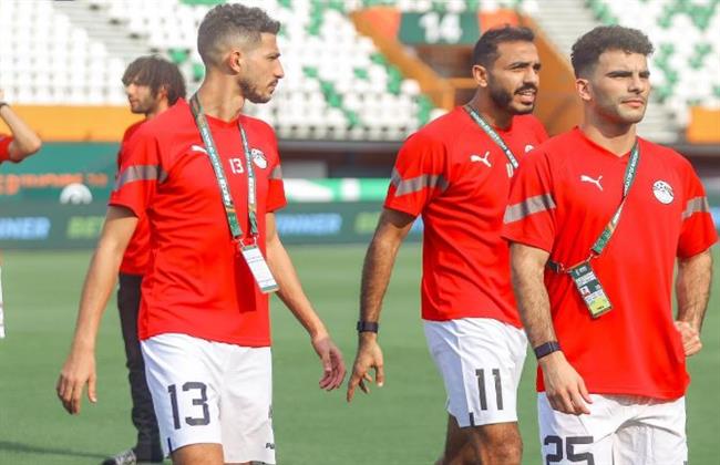 جولة تفقدية لـ منتخب مصر في استاد "فليكس" المستضيف لمباريات المجموعة