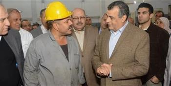 وزيرالإنتاج الحربى يتفقد شركة المعصرة للصناعات الهندسية