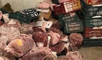 ضبط 2 طن لحوم فاسدة وسكر داخل مخزنين بدون ترخيص بالقاهرة