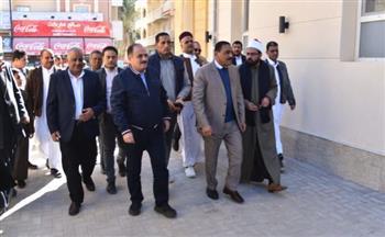 محافظ مطروح يفتتح مسجد نور الإسلام بقرية سيدى عبدالرحمن بمدينة العلمين