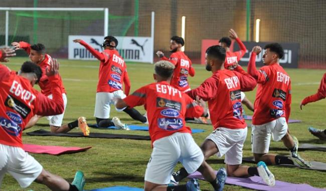 المنتخب الأوليمبي يؤدى تدريبه الأول بالعاصمة الإدارية