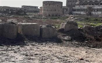   طوارئ بمنطقة آثار الإسكندرية لمواجهة نوة "الفيضة الكبرى" 