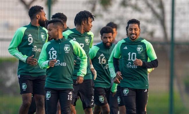 المنتخب السعودي يخوض تدريبه الأول في الدوحة استعدادًا لأمم آسيا