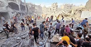 القاهرة الإخبارية: 20 شهيدا جراء قصف منزل في حي الدرج بمدينة غزة فجرا