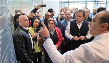 وزير الصحة يتفقد مستشفى مركز أورام كفر الشيخ الجديد ويشيد بمستوى التشييد والتجهيز