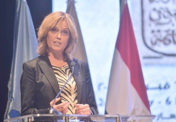 سفيرة النرويج : "القاهرة الدولي للكتاب" من أكبر المعارض على مستوى العالم